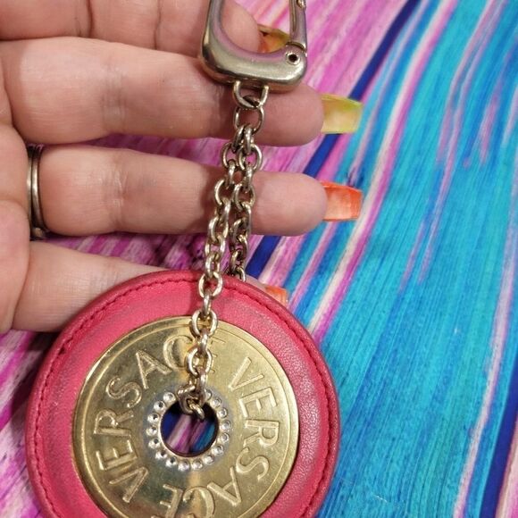 Versace Key Chain or Bag Charm Authentic Rare Bling - Picture 6 of 6